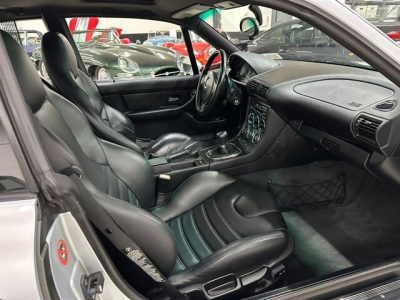 1999 BMW M Coupe in Arctic Silver Metallic over Black Nappa