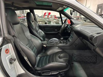 1999 BMW M Coupe in Arctic Silver Metallic over Black Nappa
