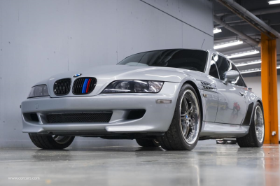 1999 BMW M Coupe in Arctic Silver Metallic over Black Nappa