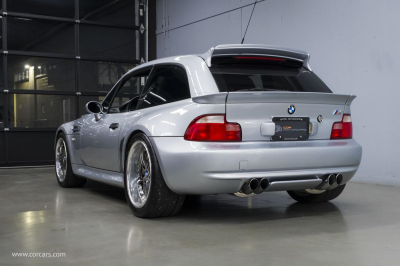 1999 BMW M Coupe in Arctic Silver Metallic over Black Nappa