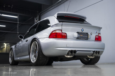 1999 BMW M Coupe in Arctic Silver Metallic over Black Nappa