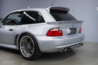 1999 BMW M Coupe in Arctic Silver Metallic over Black Nappa