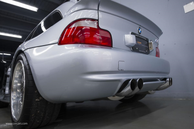 1999 BMW M Coupe in Arctic Silver Metallic over Black Nappa