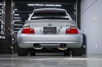 1999 BMW M Coupe in Arctic Silver Metallic over Black Nappa