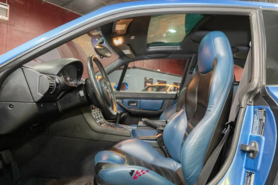 1999 BMW M Coupe in Estoril Blue Metallic over Estoril Blue & Black Nappa