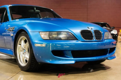 1999 BMW M Coupe in Estoril Blue Metallic over Estoril Blue & Black Nappa