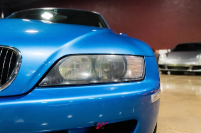1999 BMW M Coupe in Estoril Blue Metallic over Estoril Blue & Black Nappa