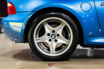 1999 BMW M Coupe in Estoril Blue Metallic over Estoril Blue & Black Nappa