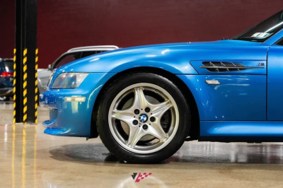 1999 BMW M Coupe in Estoril Blue Metallic over Estoril Blue & Black Nappa