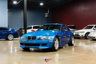 1999 BMW M Coupe in Estoril Blue Metallic over Estoril Blue & Black Nappa