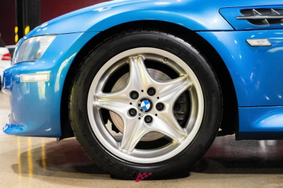 1999 BMW M Coupe in Estoril Blue Metallic over Estoril Blue & Black Nappa