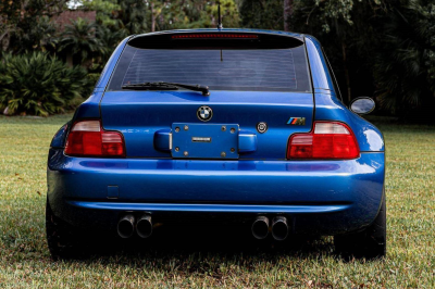 1999 BMW M Coupe in Estoril Blue Metallic over Estoril Blue & Black Nappa