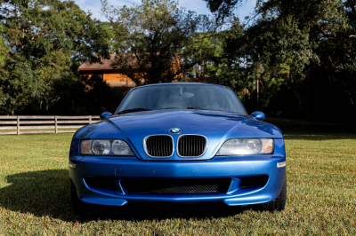 1999 BMW M Coupe in Estoril Blue Metallic over Estoril Blue & Black Nappa