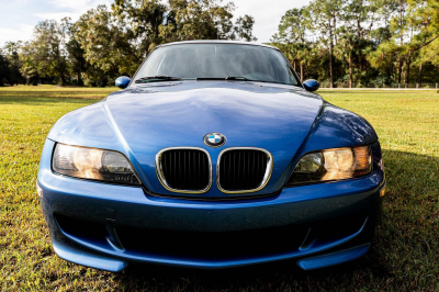 1999 BMW M Coupe in Estoril Blue Metallic over Estoril Blue & Black Nappa