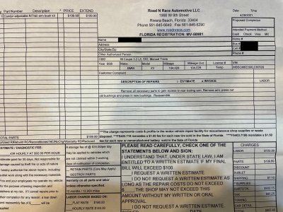1999 BMW M Coupe in Estoril Blue Metallic over Estoril Blue & Black Nappa