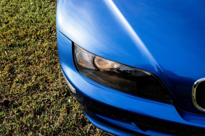 1999 BMW M Coupe in Estoril Blue Metallic over Estoril Blue & Black Nappa