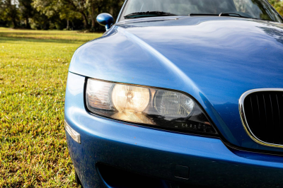 1999 BMW M Coupe in Estoril Blue Metallic over Estoril Blue & Black Nappa