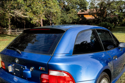 1999 BMW M Coupe in Estoril Blue Metallic over Estoril Blue & Black Nappa