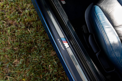 1999 BMW M Coupe in Estoril Blue Metallic over Estoril Blue & Black Nappa