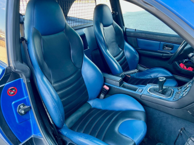 1999 BMW M Coupe in Estoril Blue Metallic over Estoril Blue & Black Nappa