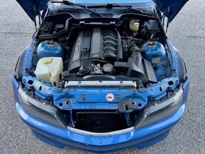 1999 BMW M Coupe in Estoril Blue Metallic over Estoril Blue & Black Nappa