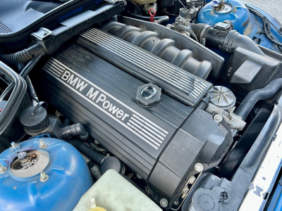 1999 BMW M Coupe in Estoril Blue Metallic over Estoril Blue & Black Nappa