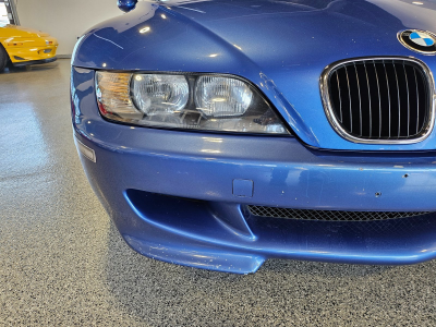 1999 BMW M Coupe in Estoril Blue Metallic over Estoril Blue & Black Nappa