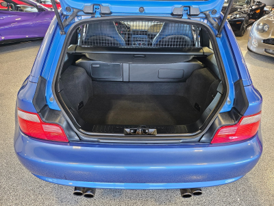 1999 BMW M Coupe in Estoril Blue Metallic over Estoril Blue & Black Nappa