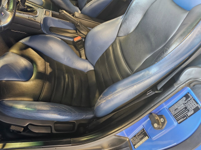 1999 BMW M Coupe in Estoril Blue Metallic over Estoril Blue & Black Nappa