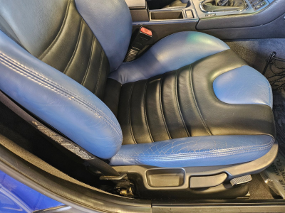 1999 BMW M Coupe in Estoril Blue Metallic over Estoril Blue & Black Nappa