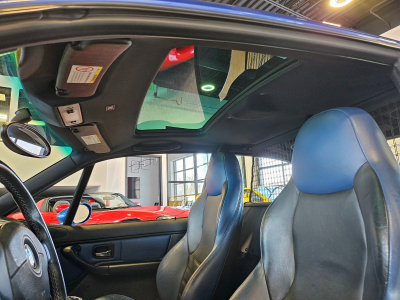 1999 BMW M Coupe in Estoril Blue Metallic over Estoril Blue & Black Nappa