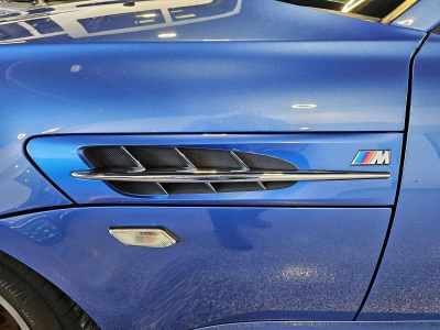 1999 BMW M Coupe in Estoril Blue Metallic over Estoril Blue & Black Nappa