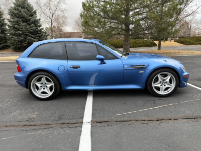 1999 BMW M Coupe in Estoril Blue Metallic over Black Nappa