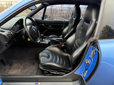 1999 BMW M Coupe in Estoril Blue Metallic over Black Nappa