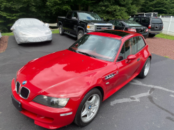 1999 BMW M Coupe in Imola Red 2 over Imola Red & Black Nappa