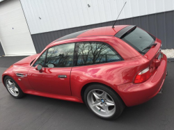 1999 BMW M Coupe in Imola Red 2 over Imola Red & Black Nappa