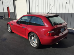 1999 BMW M Coupe in Imola Red 2 over Imola Red & Black Nappa