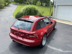 1999 BMW M Coupe in Imola Red 2 over Imola Red & Black Nappa