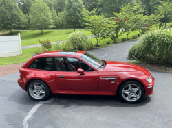 1999 BMW M Coupe in Imola Red 2 over Imola Red & Black Nappa