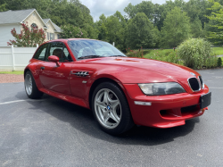 1999 BMW M Coupe in Imola Red 2 over Imola Red & Black Nappa