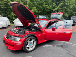 1999 BMW M Coupe in Imola Red 2 over Imola Red & Black Nappa