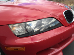 1999 BMW M Coupe in Imola Red 2 over Imola Red & Black Nappa