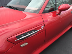 1999 BMW M Coupe in Imola Red 2 over Imola Red & Black Nappa