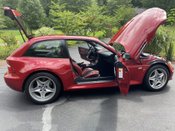 1999 BMW M Coupe in Imola Red 2 over Imola Red & Black Nappa