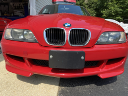 1999 BMW M Coupe in Imola Red 2 over Imola Red & Black Nappa