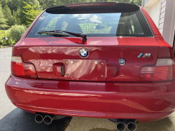 1999 BMW M Coupe in Imola Red 2 over Imola Red & Black Nappa