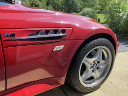 1999 BMW M Coupe in Imola Red 2 over Imola Red & Black Nappa