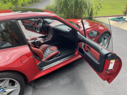 1999 BMW M Coupe in Imola Red 2 over Imola Red & Black Nappa