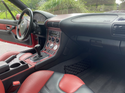 1999 BMW M Coupe in Imola Red 2 over Imola Red & Black Nappa