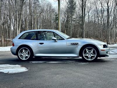 1999 BMW M Coupe in Arctic Silver Metallic over Dark Gray & Black Nappa